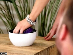 Tetas grandes, Rubia, Mamada, Tetona, Estilo perrito, Lencería, Ducha, Esposa