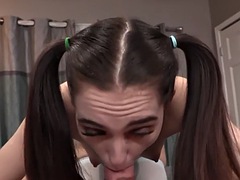 Amateur, Mamada, Fetiche, Nylon, Pov, Flaco, Chupando, Adolescente