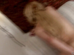 デカパイ, ブロンド, 巨乳な, オナニー, 自然山雀, オッパイの, おもちゃ