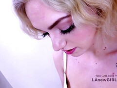 Amateur, Entrevista, Semen en la boca, Garganta profunda, Polla, Orgasmo, Chupando, Adolescente