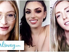 デカパイ, ブロンド, 指いじり, Hd, レズビアン, 現実, 三人, おもちゃ