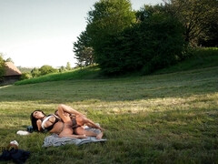 Anal, Tetas grandes, Morena, Tetona, Alemán, Al aire libre, Perforación, Tatuaje