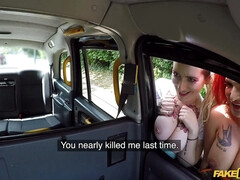 お尻, デカチン, デカパイ, ハードコア, 赤毛, 三人, パイ刷り, オッパイの