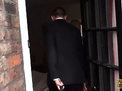 デカチン, ブロンド, フェラチオ, イギリス人, 中出し, フェティッシュ, 淫乱熟女, ラフ