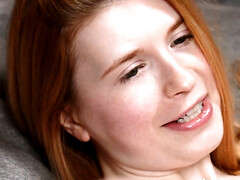 指いじり, オナニー, 赤毛, 一人