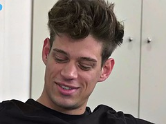 アナル, バイセクシャル, フェラチオ, ダブル開発, ゲイ, 乳首, ピアス, 三人