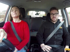 Amateur, Lamer culo, Mamada, Coche, Estilo perrito, Al aire libre