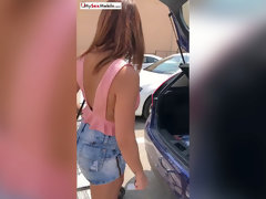 アナル, デカ尻, 茶髪の, イく瞬間, スペイン人