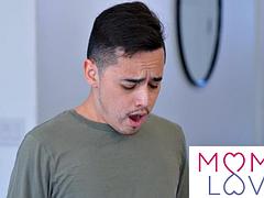 デカチン, デカパイ, フェラチオ, ボンデージ, 開帳, 淫乱熟女, 義母, オッパイの