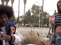 Grosse bite, Noire, Plan cul à trois