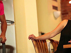 Толстушки, Минет, Семяизвержение, Женское доминирование, Зрелые, Втроем