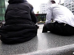 Grosser arsch, Grosser schwanz, Blondine, Kehlenfick, Handjob, Milf, Nippel, Flotter dreier
