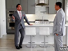 3d, デカパイ, フェラチオ, 浮気する, 巨大, ラティーナ, 淫乱熟女, フェラする