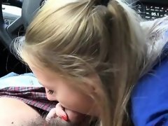Blonde, Sucer une bite, Pov, Public, Réalité