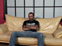 bearded guy does bareback interracial gay porn