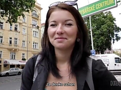 18 ans, Amateur, Brunette brune, Couple, Argent, Pov, Public, Réalité