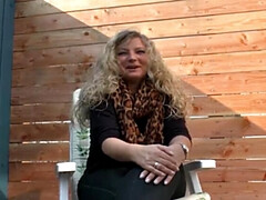 ブロンド, 巨乳な, ディルド, ヨーロピアン, ドイツ人, オナニー, ヌード, ピアス