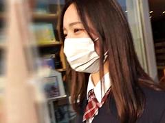 Enthousiasteling, Aziatisch, Grote mammen, Hardcore, Japaans, Student, Tieten likken