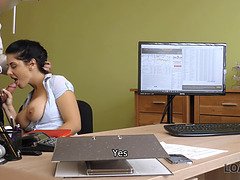 美人, ブロンド, フェラチオ, 茶髪の, 巨乳な, 淫乱熟女, 母, 義母