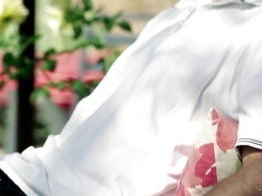 Blasen, Braunhaarige, Fetisch, Hd, Leder, Natürlichen titten, Realität, Rau