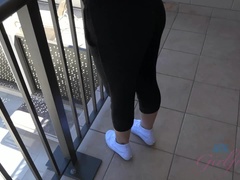 Culo, Cuarto de baño, Morena, Novia, Pov, Afeitado, Calcetines, Tetas