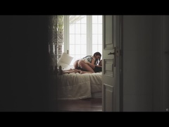 ビキニ, カップル, 中出し, ドレス, 顔射, キス, 乳首, パンティ