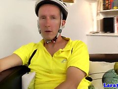 フェラチオ, 茶髪の, 熟年, 淫乱熟女, オマンコ, 義母, ストッキング, フェラする