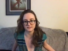 Leie, Blondine, Fingern, Klaffend, Brille, Masturbation, Solo, Jungendliche (18+)