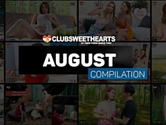 18 años, Culo grande, Verga grande, Mamada, Compilación, Estilo perrito, Adolescente, Tetas