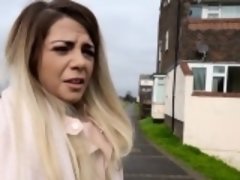 Leie, Blondine, Hundestellung, Hd, Im freien, Öffentlich, Realität