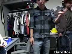 Schlafzimmer, Blondine, Gruppe, Lecken, Party, Piercing, Muschi, Titten