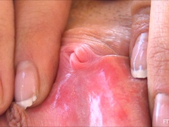 Nahaufnahme, Extrem, Klaffend, Masturbation, Orgasmus, Öffentlich, Solo, Spielzeuge