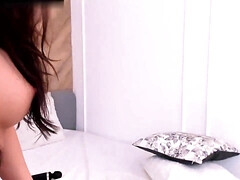 Beautiful hot babe perform an awesome dildo masturbatio - Big tits