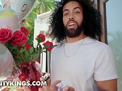 デカ尻, ブロンド, イマラチオ, チン, キッチン, 下着, オマンコ, 現実