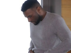 黒人, フェラチオ, カップル, 中出し, アウトドア, ショートヘア, オッパイの, 妻