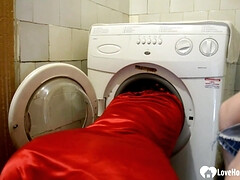 素人, 浴室, フェラチオ, イく瞬間, 自家製, 熟年, オマンコ, 妻