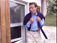 アナル, フェラチオ, ダブル開発, ハードコア, イタリア人, 下着, 淫乱熟女, 三人