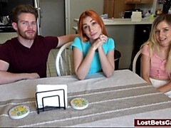 フェラチオ, 女 人男 人, ゲーム, ハードコア, Hd, いじめ, 三人, オッパイの