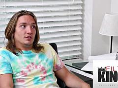 デカチン, デカパイ, ブロンド, フェラチオ, 淫乱熟女, 義母, 三人, オッパイの