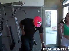 Grote lul, Hondjeshouding, Hd, Interraciaal, Penis, Rijden, Lang, Tiener