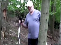 Amateur, Bondage domination sadisme masochisme, Bondage, Brunette brune, Humiliation, Lingerie, De plein air, Jarretelles