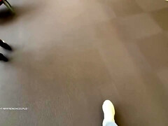 Pijpbeurt, Diep in de keel, Vrouw, Moeder die ik wil neuken, Orgasme, Alleen, Kousen, Speelgoed