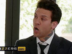 Grosser arsch, Grosser schwanz, Grosse titten, Hardcore, Hd, Büro, Rock, Unter dem rock