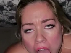 Chica, Verga grande, Tetas grandes, Rubia, Mamada, Corridas faciales, Adolescente, Tetas