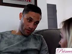 Blond, Pijpbeurt, Sperma shot, Vrouw, Handbeurt, Hd, Orgasme, Klein