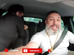 Amateur, Anal, Brésilienne, Voiture, Éjaculation interne, Première fois, Fille latino, Mouillée