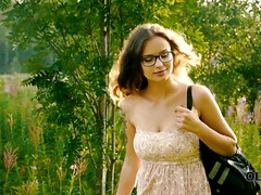 Любители, Большие сиськи, Минет, Брюнетки, Парочка, Хд, На природе, Молоденькие