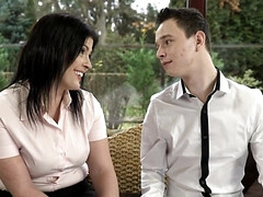 Gros seins, Sucer une bite, Gorge profonde, Queue, Mamie, Hd, Mature, Mère que j'aimerais baiser