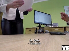 18 jaar, Pijpbeurt, Bruinharig, Hondjeshouding, Europees, Hd, Geld, Kantoor