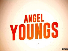 アメリカ人, デカパイ, 巨乳な, 怪物, オマンコ, 剃毛, 三人, オッパイの